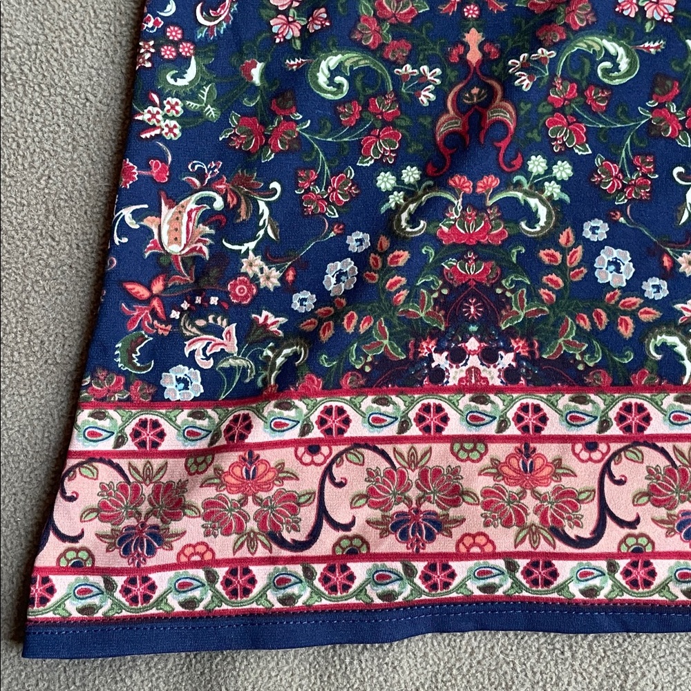 Max Studio Floral Long Sleeve Dress, XS - Picture 2 of 11